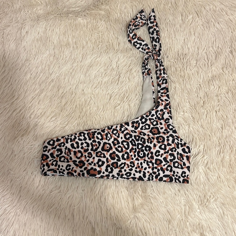 JAUGUAR PRINT BIKINI TOP